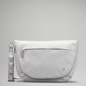 Lululemon All Night Festival Bag - Zip Top in Seal Grey